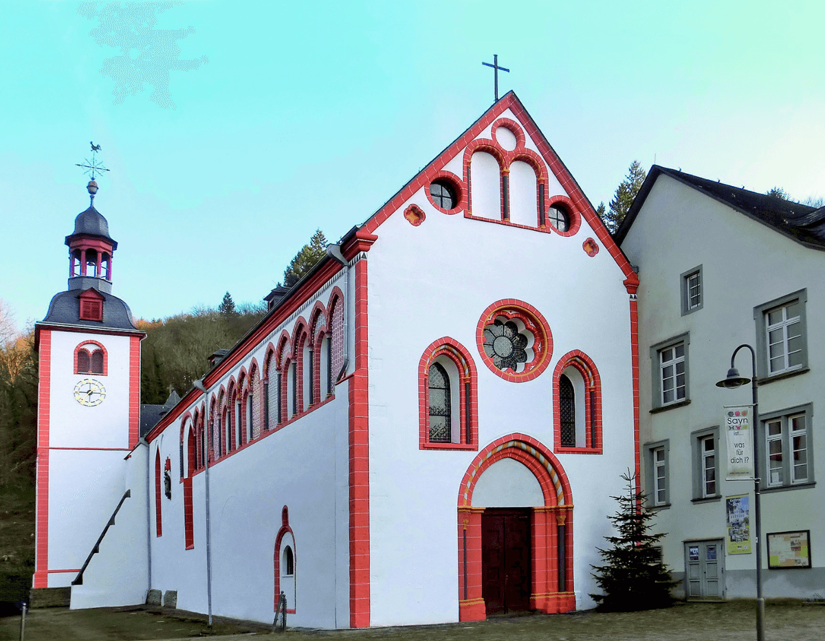 Abtei Kirche - außen