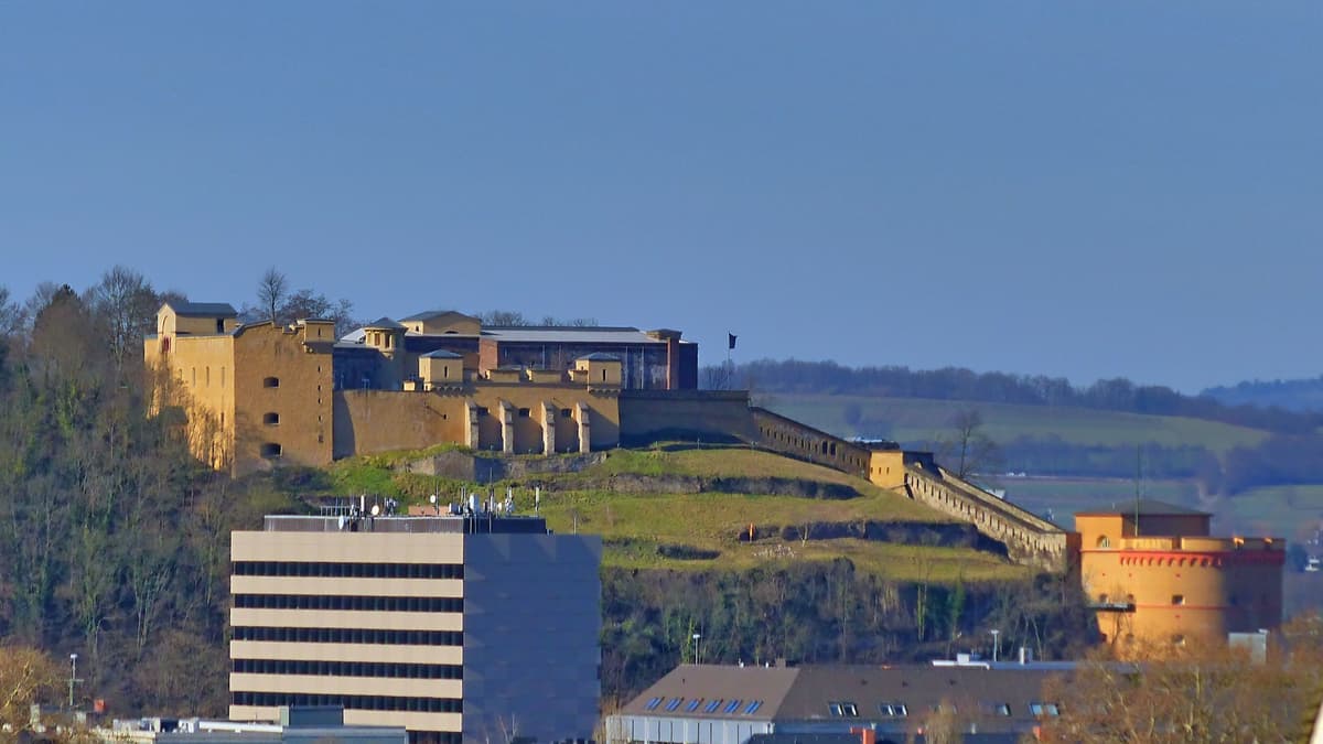 Ansicht Fort Konstantin von Südosten