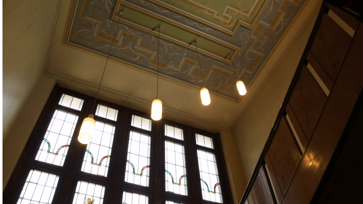 Villa Lebensgrund – Treppe Foyer