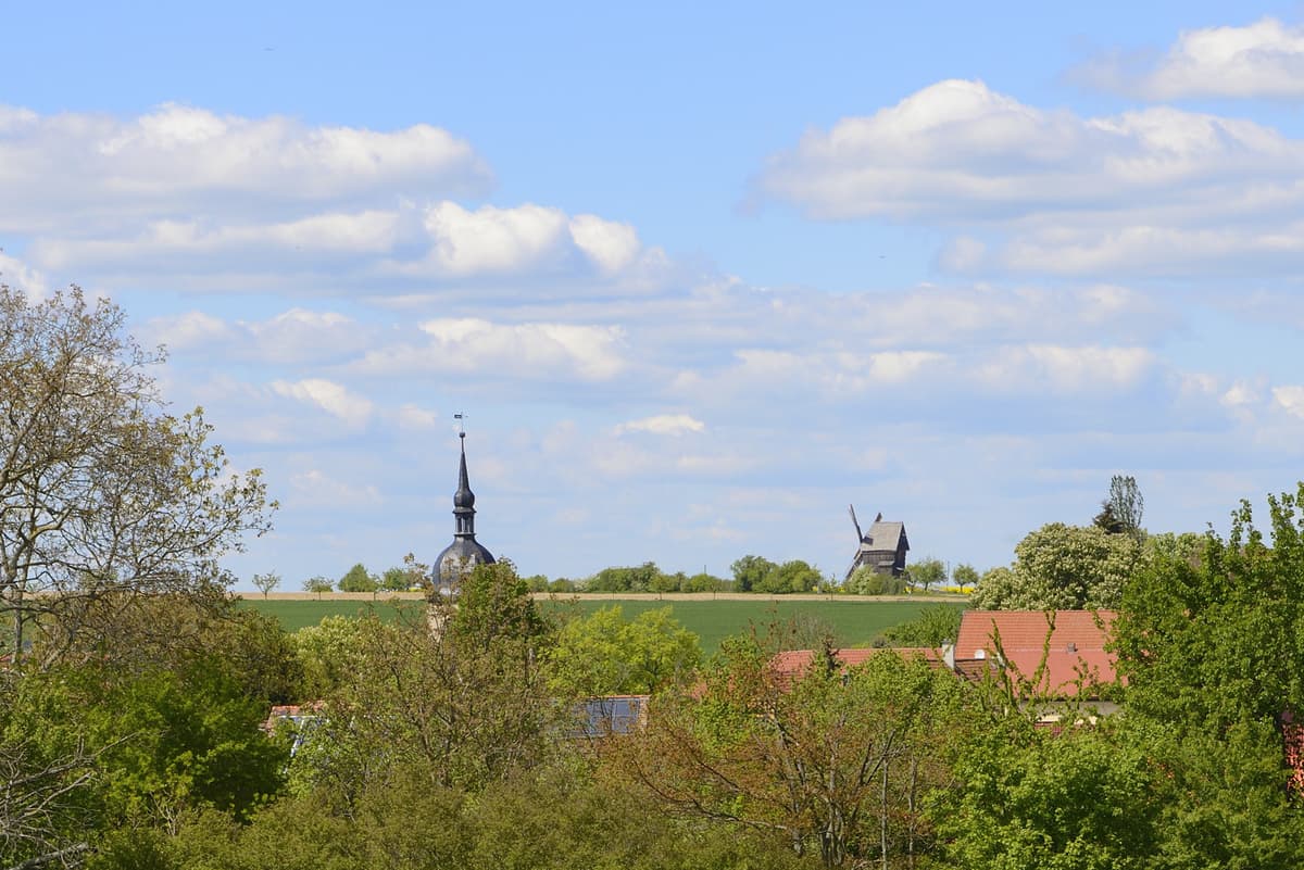 Bockwindmühle Krippendorf - Die Königin des Gönnatals thront...