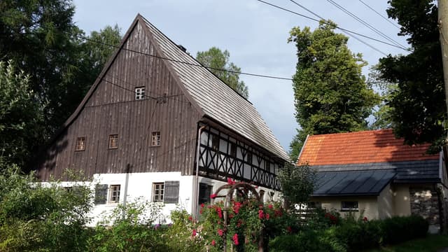 Erzgebirgisches Wohnstallhaus