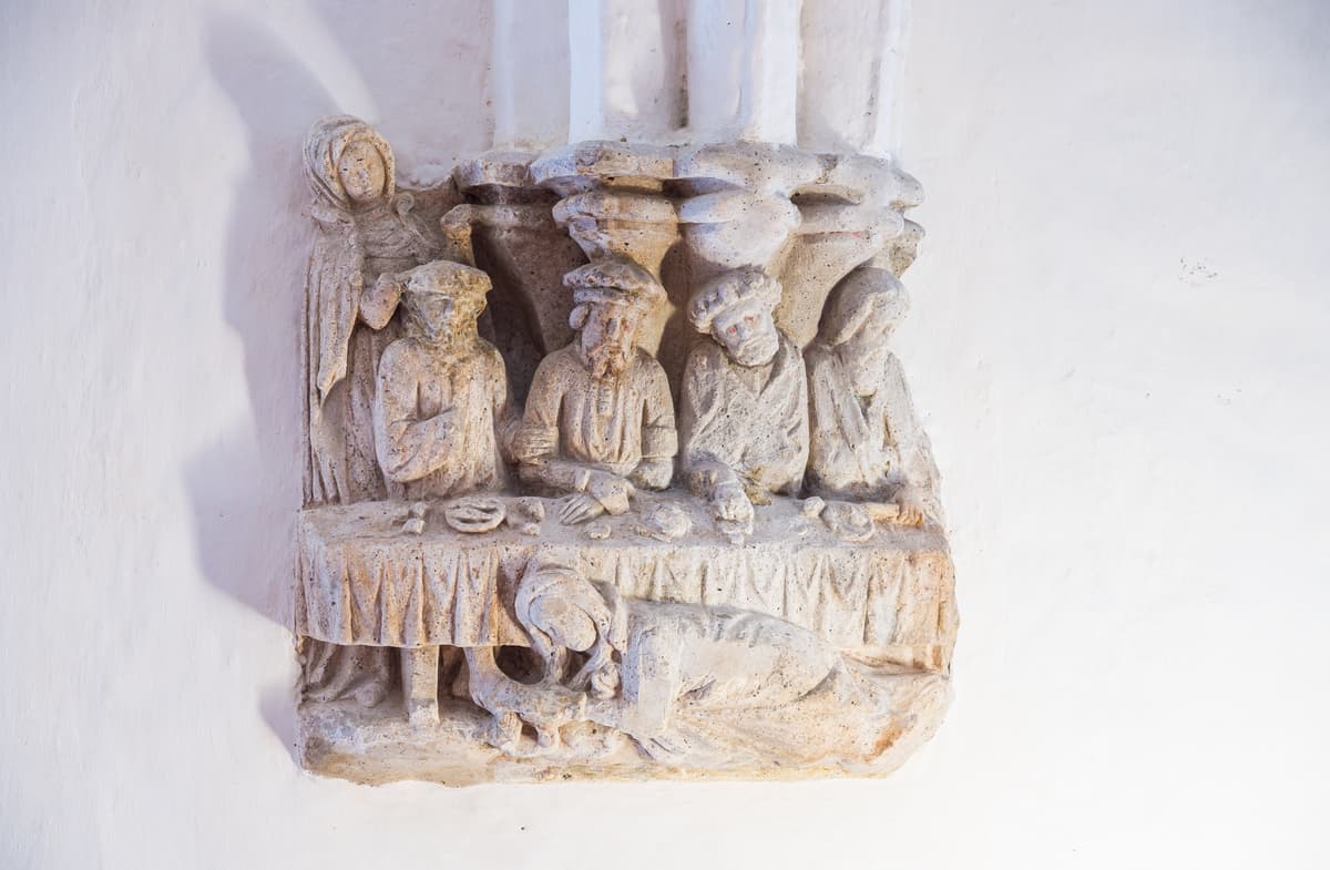 Konsole im Burgkloster zu Lübeck