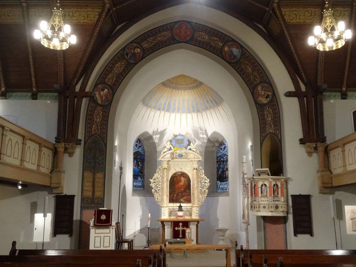 Blick zum Altar