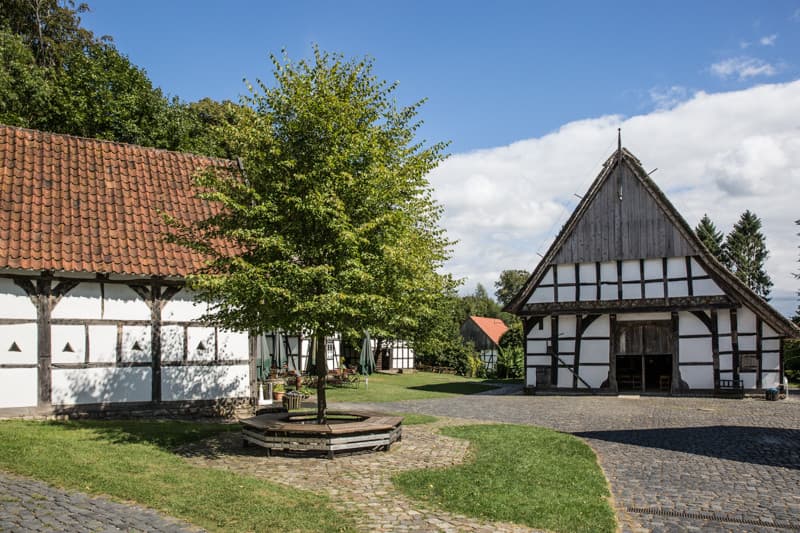 Bauernhausmuseum Bielefeld mit Haupthaus Möllering von 1590
