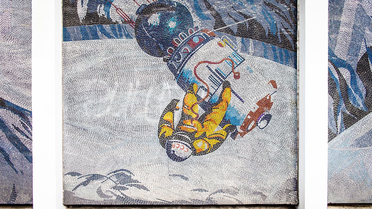 Tafel 3 – Kosmonaut und Raumkapsel