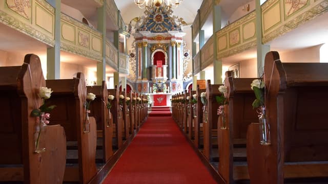 Ev.-luth. Kirche Burkhardswalde bei Pirna