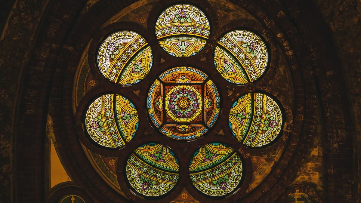 Heilandskirche Fensterrose