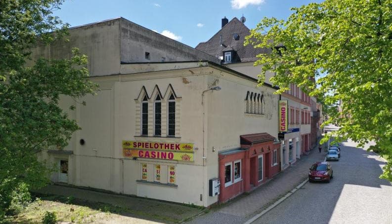 Straßenansicht ehem. Kammerlichtspiele Glauchau