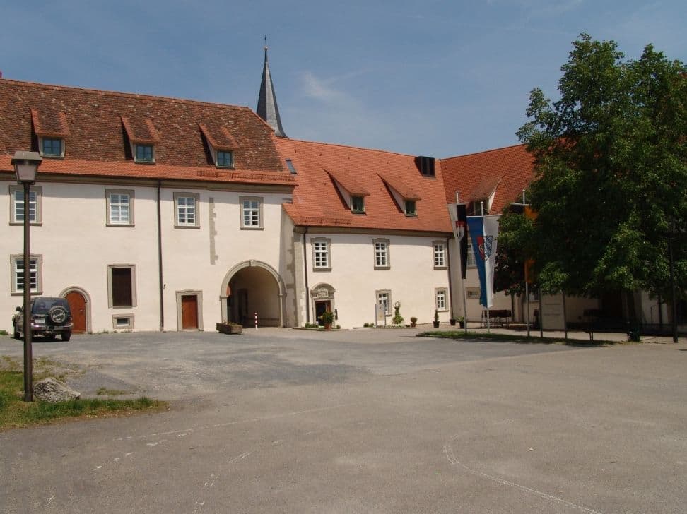 Hof Ansicht Schloss