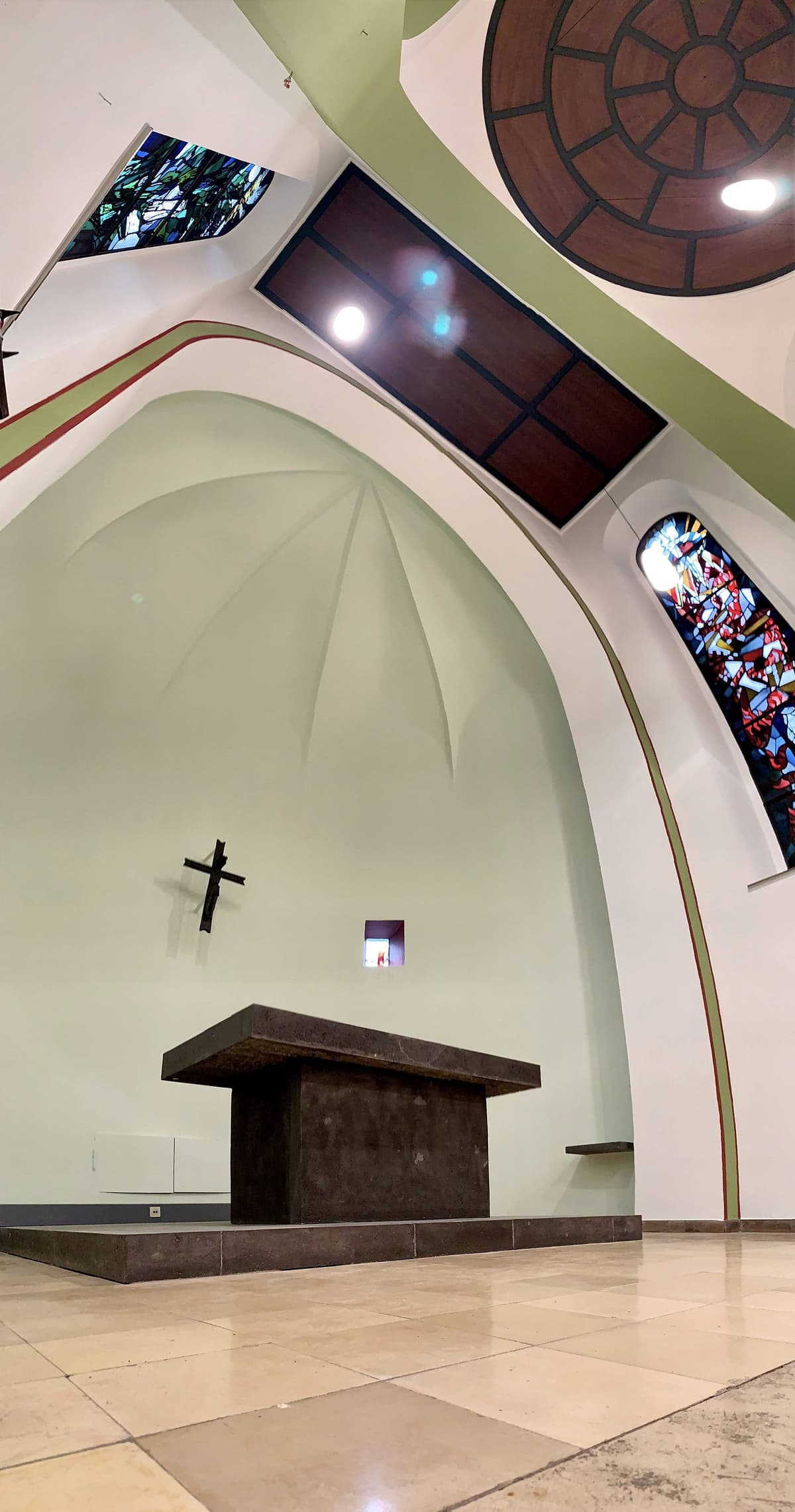 Klinik-Kirche LVR-Klinik Düren Innenaufnahme