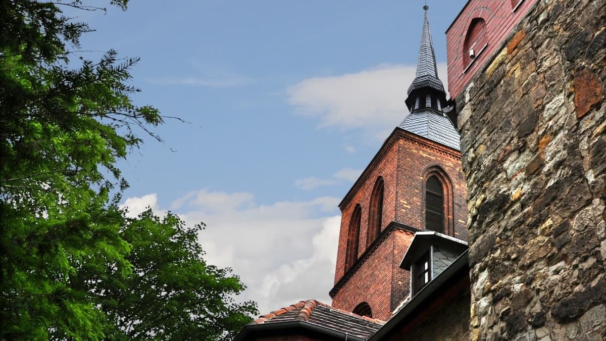 Der Westturm mit seinen 7 Glocken