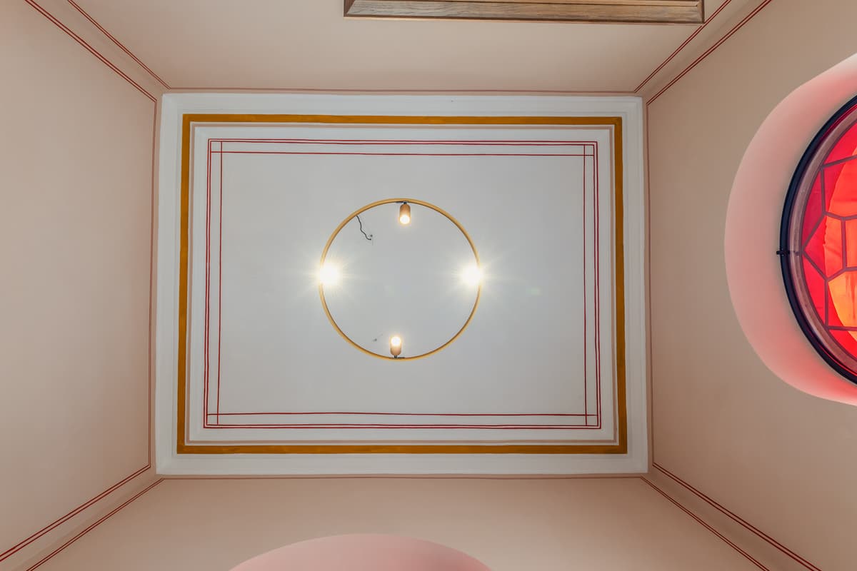 Das restaurierte Vestibül