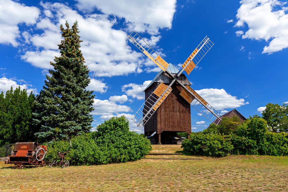 Bockwindmühle Lebusa