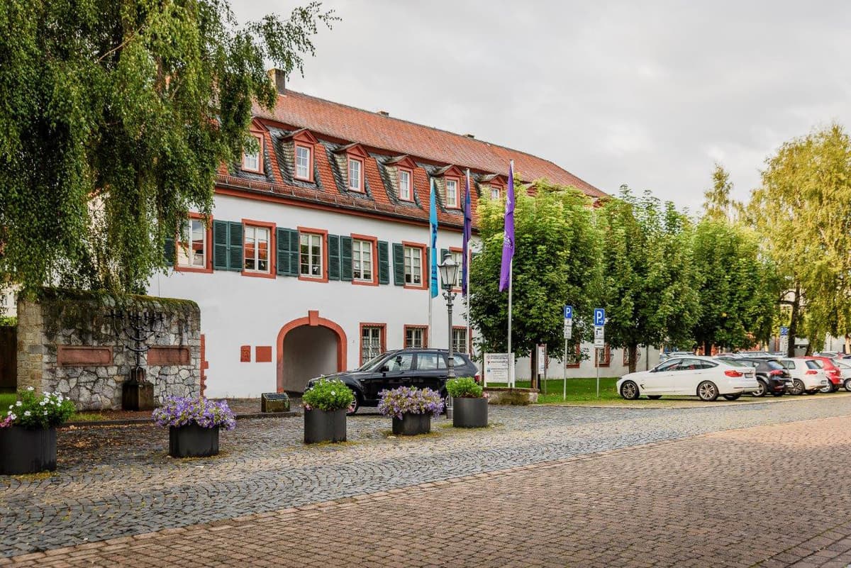 Darmstädter Schloß Vorderansicht