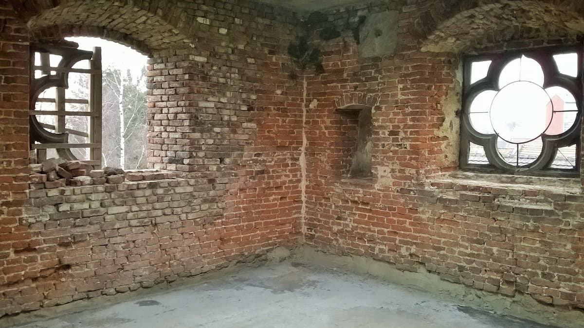 Blick in den Südostturm der Kommende Siersdorf