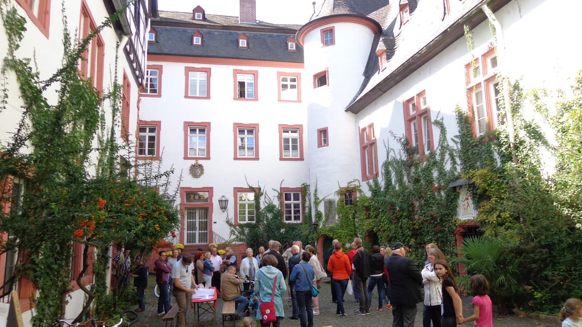 Martinsschloss Lahnstein Innenhof