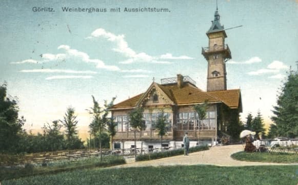 Görlitz Weinberghaus mit Aussichtsturm