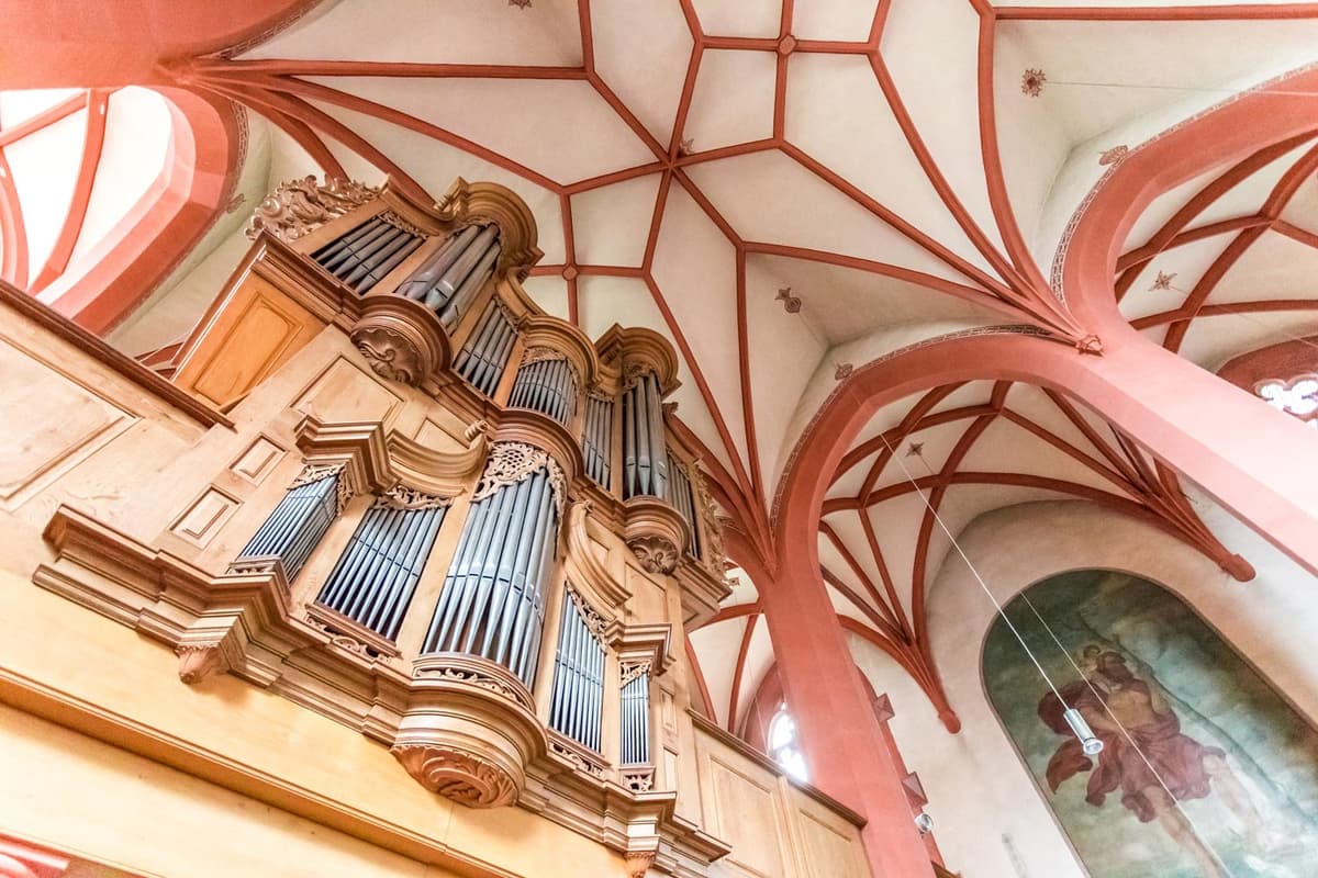 Stumm-Orgel von 1756 in der Simultankirche Bechtolsheim