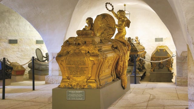 Markgrafen-Gruft in St. Gumbertus