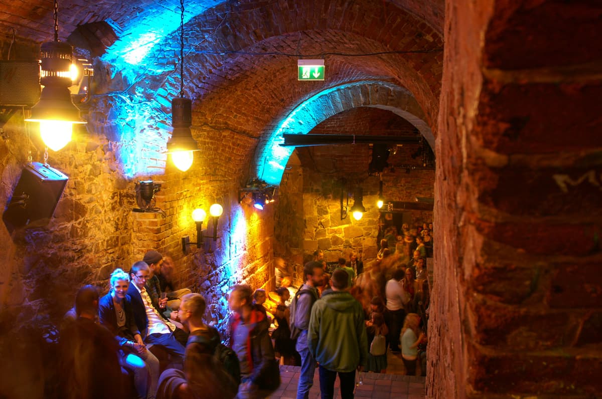 Oberkeller der Moritzbastei bei einer Veranstaltung