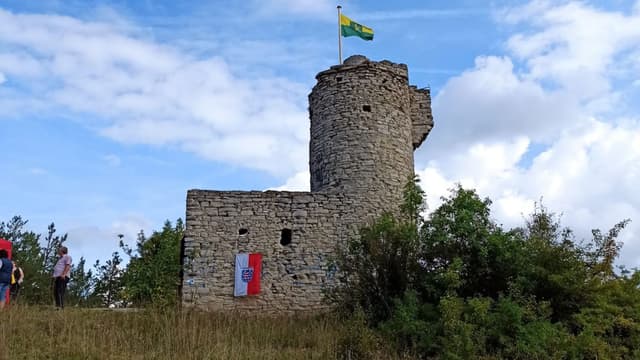 Erste Deutsche Bismarck-Feuersäule Rudolstadt