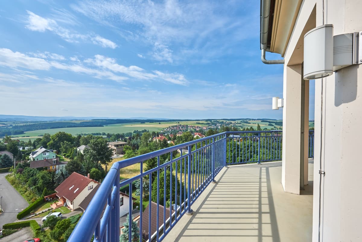 Aussicht vom Wasserturm Oberplanitz