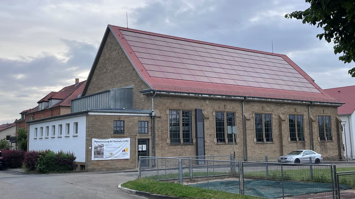 Turnhalle im Rot, heute