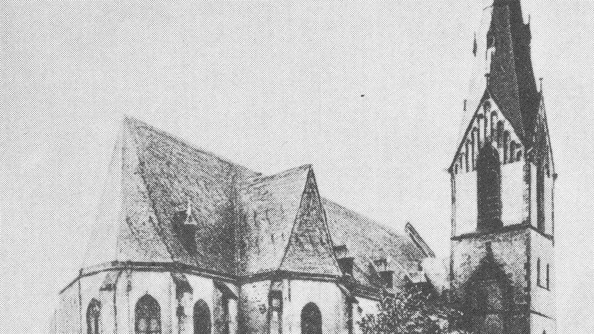 Herz Jesu, historische Außenansicht
