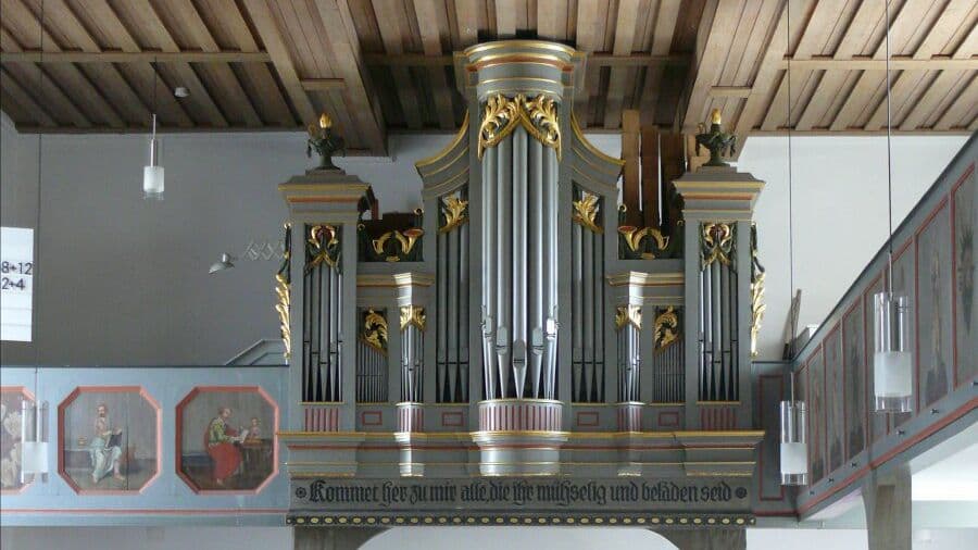 Prospektansicht Orgel Egelsbach