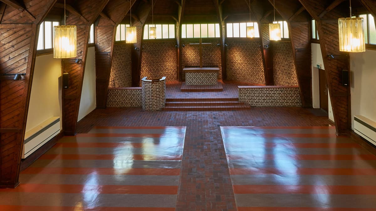 Innenraum Apostel-Notkirche