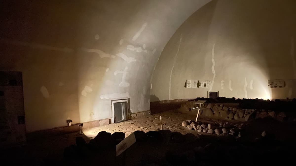 Blick in die "Weihehalle"