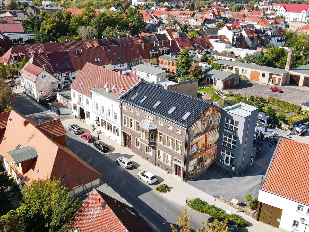 Gesameindruck aus der Entfernung (Drohne)