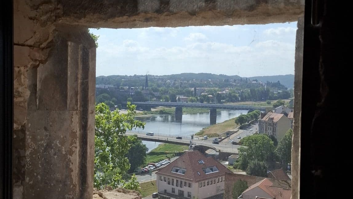 Zellenaussicht auf das Elbtal