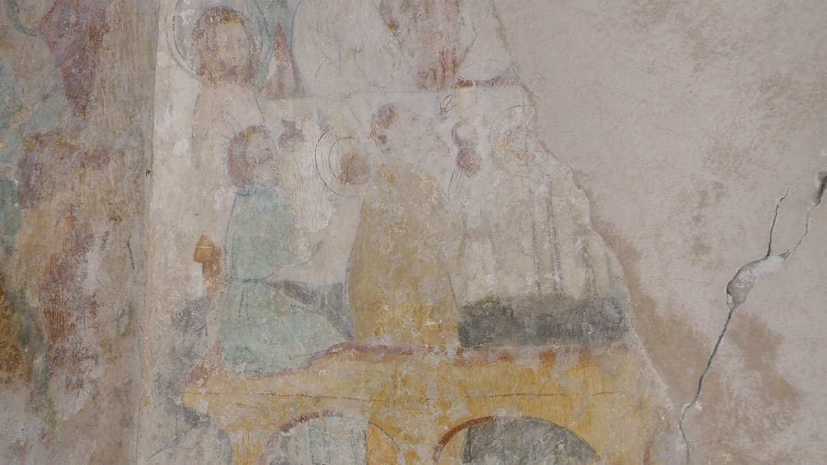 Original-Bemalung Helena-Kapelle