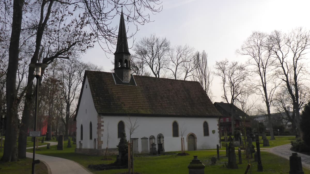 Die ehemalige Kapelle vor der Sanierung