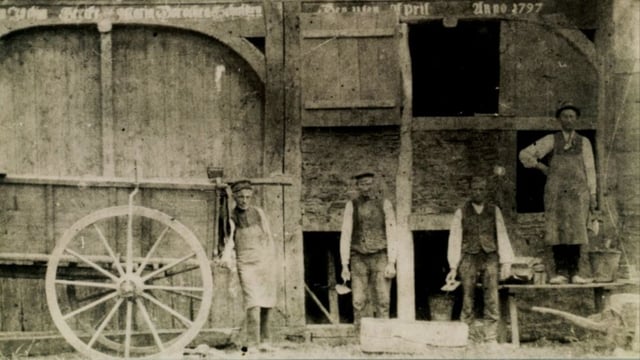 Zweischiffige Längsscheune von 1797