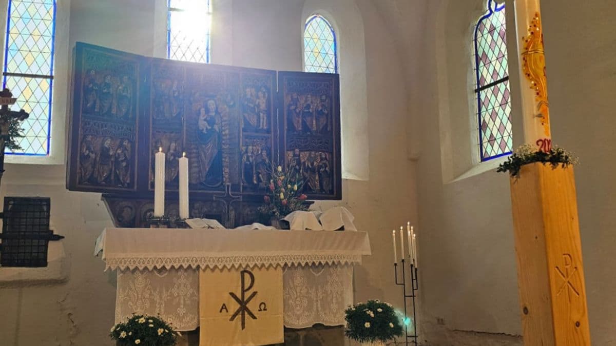Spätgotischer Flügelaltar