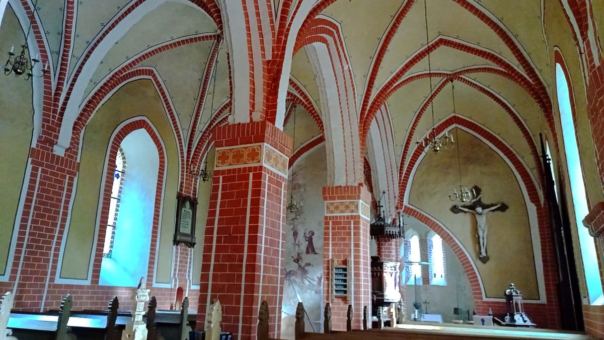 Hauptschiff der Kirche Ankershagen