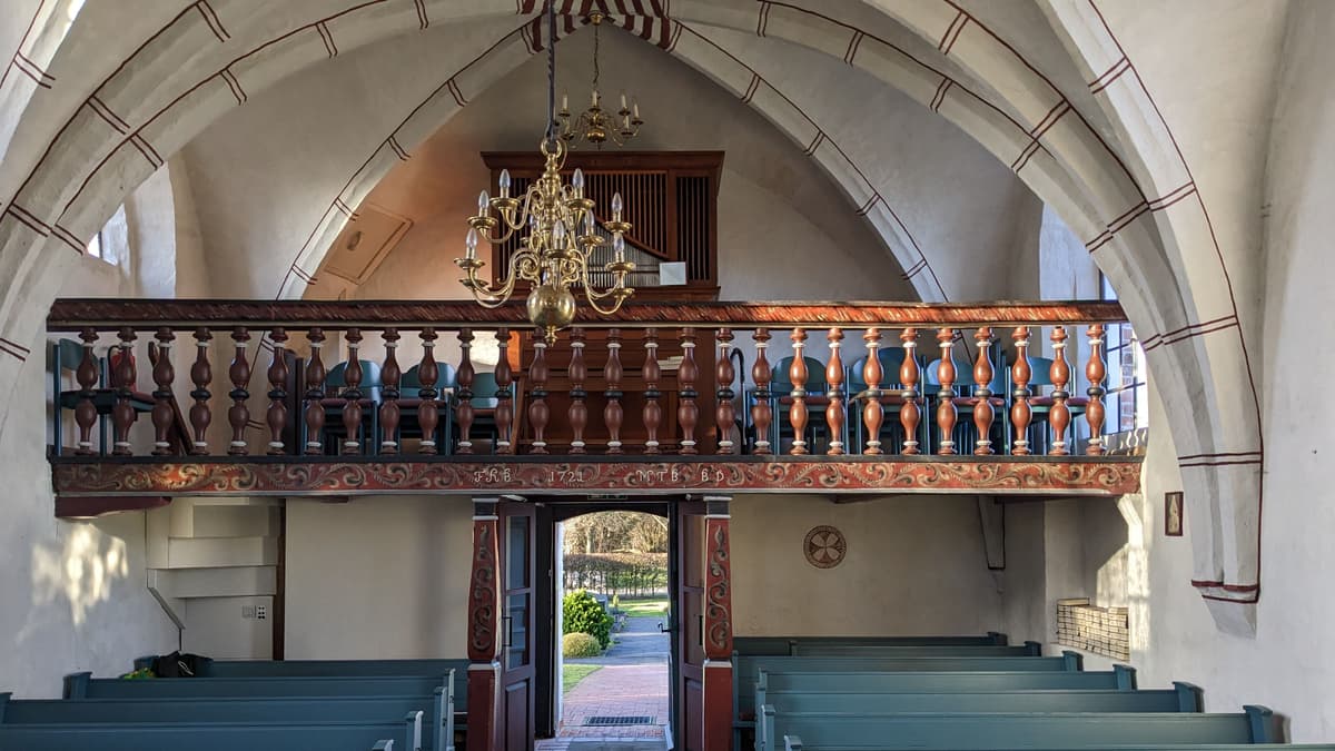 Kapelle Vreschen-Bokel Empore