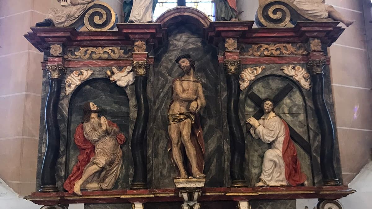 Altar Zschirla (Ausschnitt)