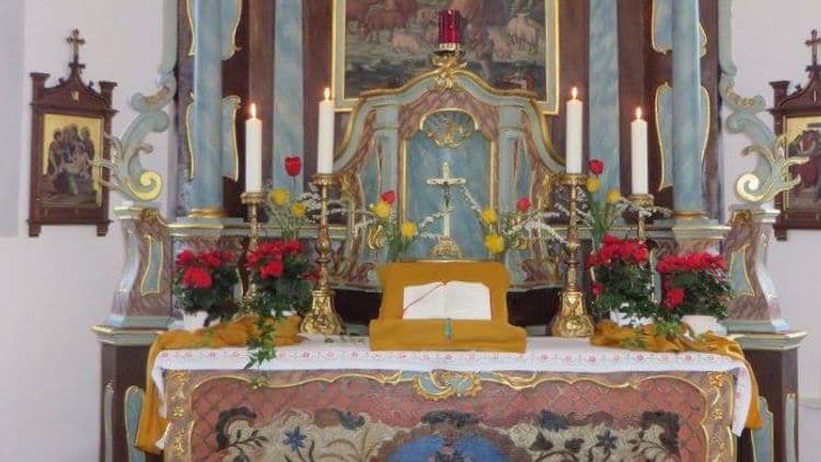 Hochaltar St. Wendelinus Pleizenhausen
