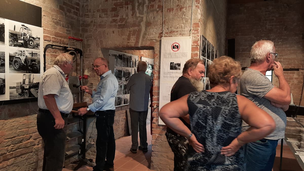 Ausstellung in der Schmiede