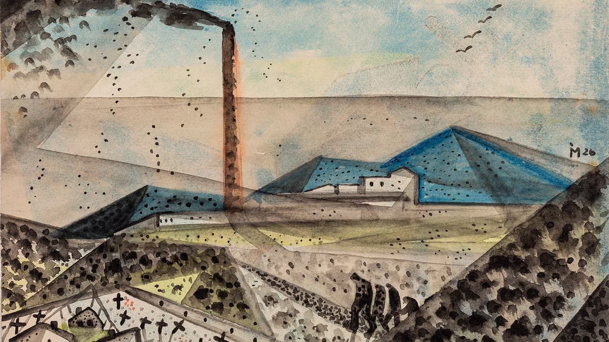 Sepp Mahler - Industrielandschaft (1926)