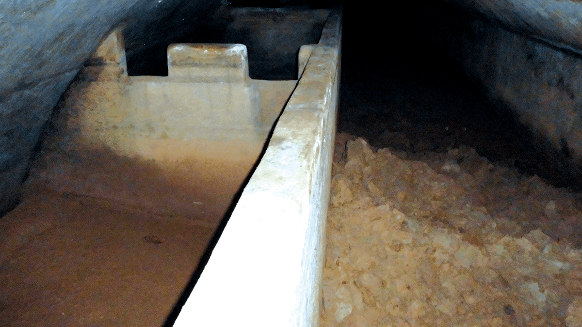Die Becken im Nutzwasserwerk