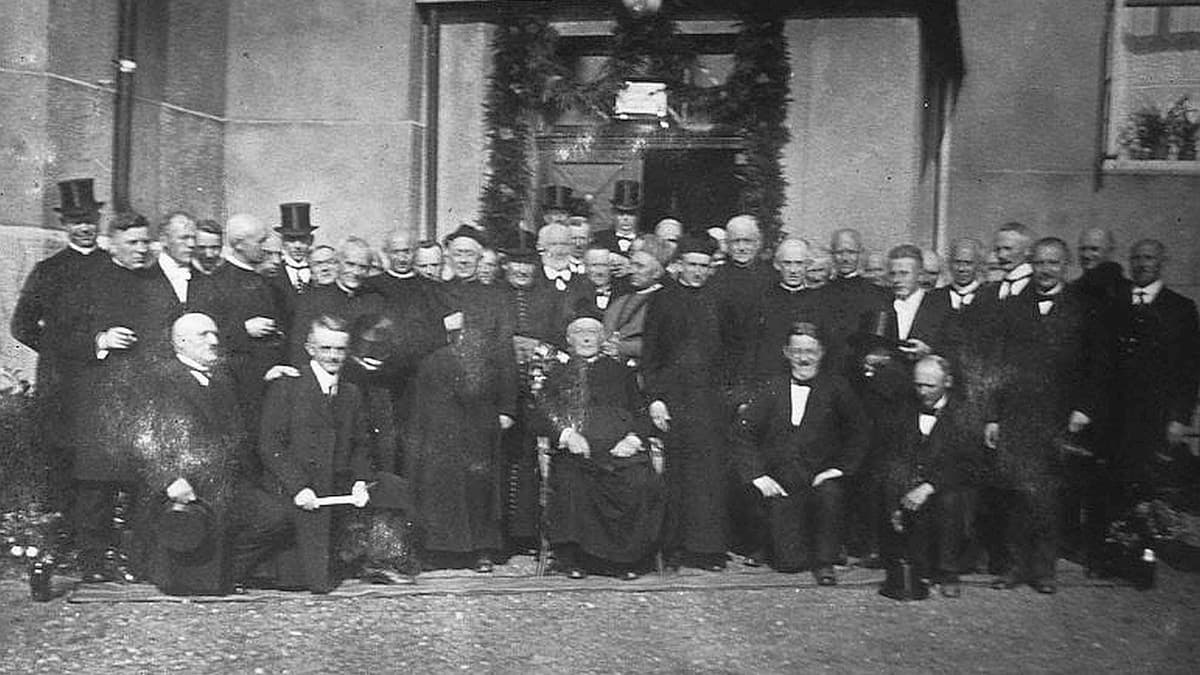 Einweihung der Hauskapelle am 28. Oktober 1925
