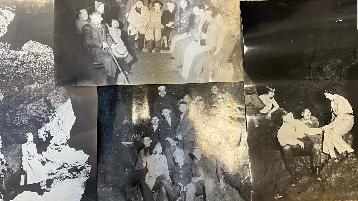 Kluterthöhle circa 1950