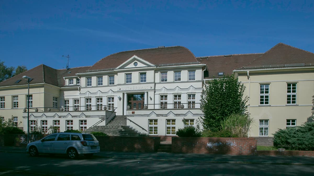 Lutherhaus Bitterfeld Vorderansicht