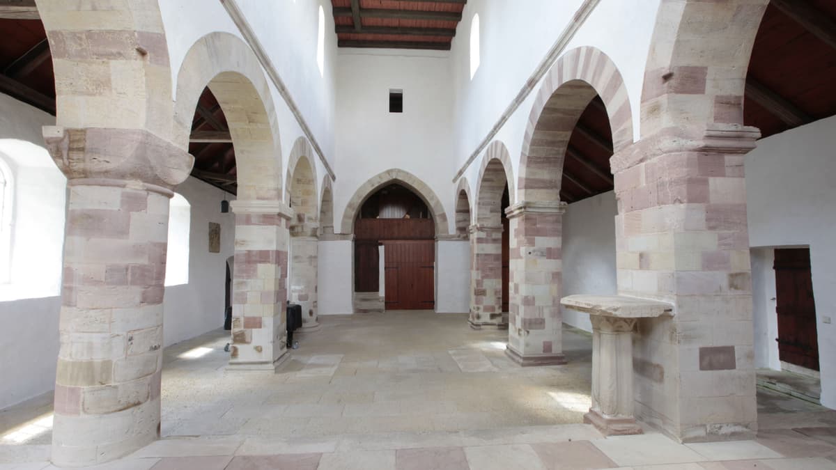 Blick ins Kirchenschiff