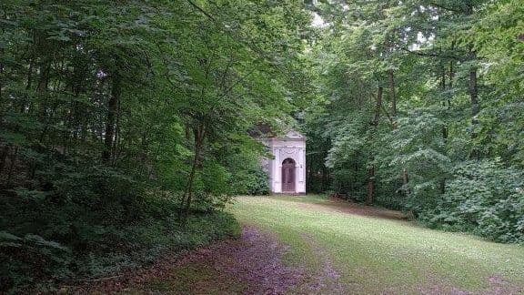 Der Freundschaftstempel im Herzoggarten