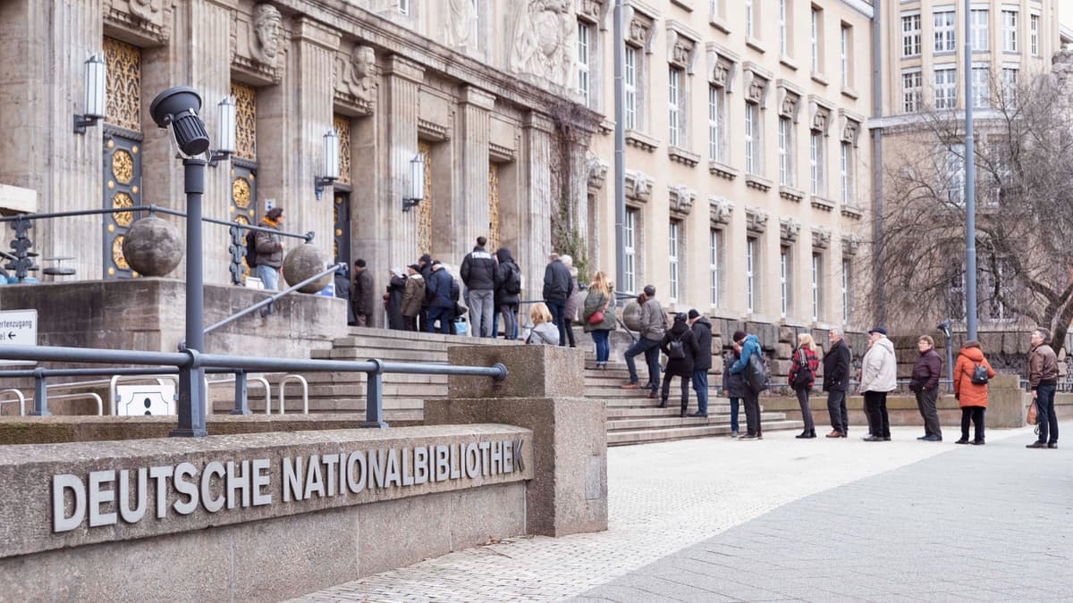 Deutsche Nationalbibliothek in Leipzig